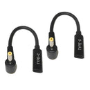 2 Pack Type-C Female To Elbow PD Chip Laptop Adapter For Lenovo Air 14