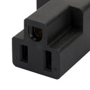 IEC320 3 Pin C14 to USA AC Nema 5-15R Female Power Adapter