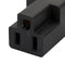 IEC320 3 Pin C14 to USA AC Nema 5-15R Female Power Adapter