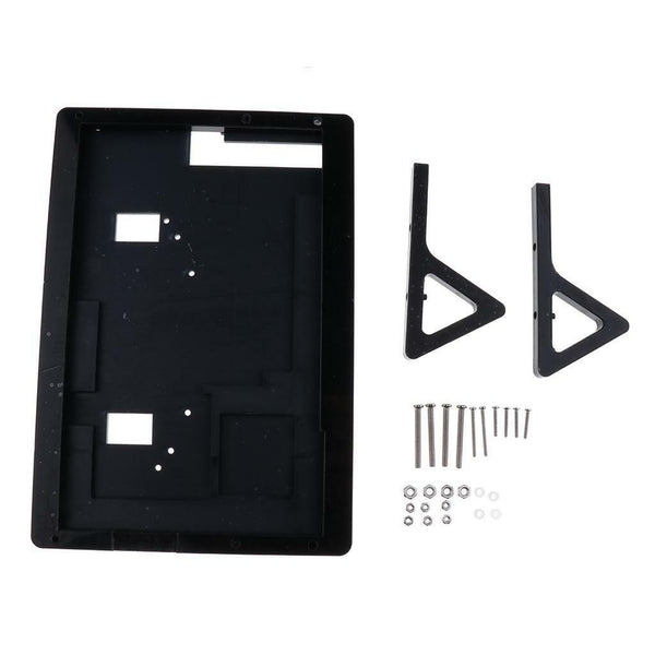 Acrylic 7 Inch LCD Display Touch Screen Case Bracket For Raspberry Pi Black