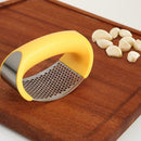 1pc Multifunctional Stainless Steel Garlic Press Grinding Grater Crush Tool