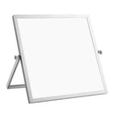 Dry Erase White Board Handheld Desktop Writting Board Aluminum Alloy Frame 360