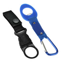Set Of 2 Molle Webbing Strap Clip Drink Water Bottle Holder Belt Hanger Tool