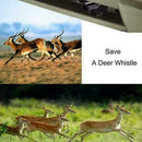 Car Deer Animal Alert Warning Whistles Safety Sound Alarm Ultrasonic Black V9T5