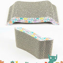 Pet Cat Scratch Board Toys Kitten Corrugated Paper Pad Scratching Posts G A