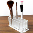 26 Holes Acrylic Clear Cosmetic Makeup Brush Holder Home Women For Daily Us C0E5