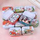 Yangtuo mini tin box Sealed jar packing boxes jewelry candy box small storage TE