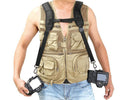 Quick Rapid Double Dual Shoulder Sling Belt Strap for 2/Two DSLR Digital Cameras
