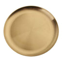 2x Round Snack Salad Serving Dish Dinner Plate Grilled Plate Tableware