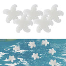 15pcs White Oil Absorbing Sponge Scum Absorber Cleaners Cleaning Tools