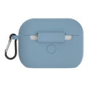 Silicone Earbuds Case Bluetooth Headset Cover Bag Box w/Keychain for Airpods Pro