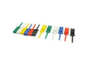Convenient Fine 10 Pcs Test Clip Mini Grabber SMD IC Hook Probe Jumper lj