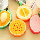 Fruit Dish Washing Cleaning Cloth Sponge Scrubber Scouring Pad Kitchen Gadge Gw