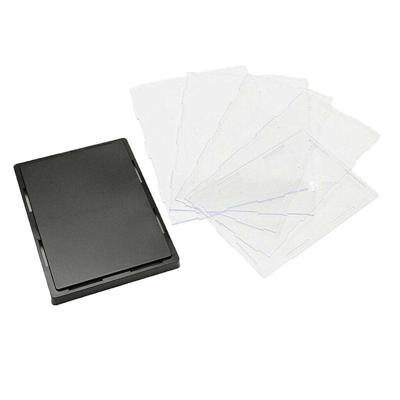 Clear Acrylic Display Show Case Dust-proof Protection Storage Box 20x20x20cm