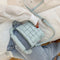Women Shoulder Totes Woven Handbags Female Braided PU Leather Messenger Bags