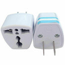 Portable EU UK AU to US USA AC Travel Power Plug Adapter Universal-AU Conve H3Y5