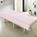 Bed Table Cover Sheets Polyester Beauty Massage SPA Treatment Pink