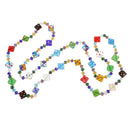 1pcs Colorful Women Fashion Necklace Made of Millefiori Lampwork Glass