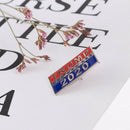 Metal Badge Donald Trump President Pins Lapel Jacket Shirt Jewelry Brooches
