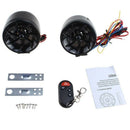 Black 12V Waterproof Mini Multifunction Motorcycle Audio Amplifier iPod SD/