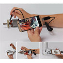 Waterproof 7.0MM Endoscope Lens USB Inspection Camera w/ 6Pcs Adjustable LEDs