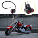 Dual On/Off Buttons 7/8in Handlebar Motorcycle Headlight Aluminum Switch A