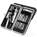 Nail Pedicure Set Professional 16 in 1 Stainless Steel Nail Cutting Machine N9O8