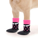 8x Waterproof Pet Dog Socks Anti-slip Sock Paw Protector Indoor Outdoor Wear