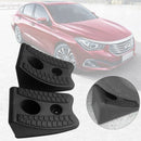 2pcs/set Anti-slip Block Rubber Car Tyre Stopper Control Wheel Alignment Bloc BX