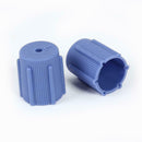25pcs Car A/C Low Pressure Service Port Caps Low Side Charging Port Caps