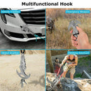 Grappling Hook,Gravity Rock Climbing Hooks Folding 4 Claws Survival Carabin V4N6