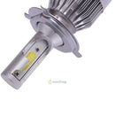 2pcs COB H4 55W 4600LM LED Headlight Kit Hi/Lo Beam Power Head Fog Bulbs 6000K