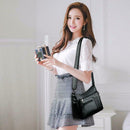 Solid Color Shoulder Handbags Women Leather Crossbody Satchel Bags (A-084)