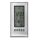 Indoor Outdoor Wireless Weather Station Alarm Clock Snooze Forecast Calendar