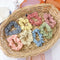 Set of 8pcs Hair Scrunchies Elastic Hair Bands Scrunchies for Hair Accessories