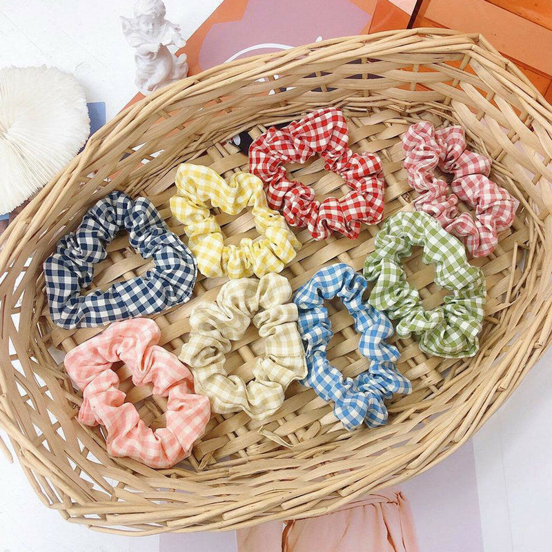 Set of 8pcs Hair Scrunchies Elastic Hair Bands Scrunchies for Hair Accessories