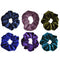 6pcs Velvet Scrunchies Women Elastic Hair Rings Ponytail Holder (Style 2) A#S