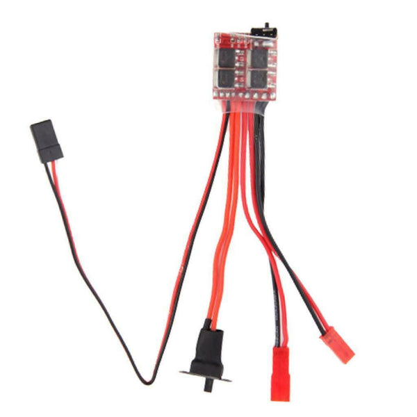20A Dual Way Brushed Motor Speed Controller ESC for RC Truck Car 3-9.4V