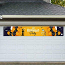 Halloween Banner Porch Sign Indoor Outdoor Hanging Props Decor G3S4