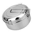 Stainless Steel Small Lunch Bags Lunch Box Food Bento Container Mess Tin