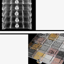 100 Grids Plastic Empty Nail Art Storage Box Tools Jewelry Rhinestone Beads