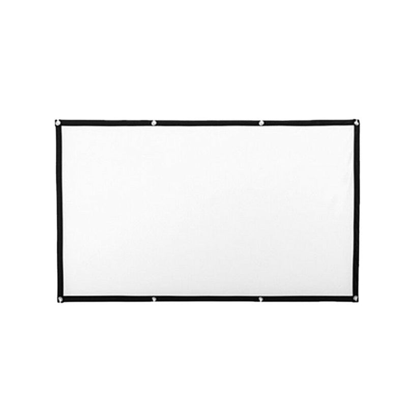 120'' Indoor Portable Projector Screen Soft Home Cinema Movie Screen 16:9