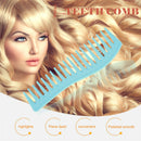 Hairdressing Comb Hair Styling Hand Grip Comb Hair Salon Tools (Green) A