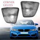 2x Smoked Lens Car Corner Lights w/o Bulbs for 3 Series E36 4DR 1992-1998