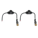 2x Passive UTP BNC Video Pigtail Balun Transceiver Anti-interference