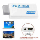 Portable Wii to HDMI Full HD Converter Wii2HDMI Audio Output Adapter TV Newly AU