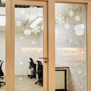 Christmas Snowflake Wall Stickers Snowflake Patterns Glass Window Decoration Gw
