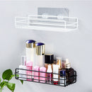 Shampoo Holder Bathroom Shelf Storage Rack Shower Gel Wall Mounted Organizer