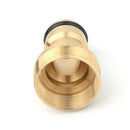 23mm Hose Quick Connector Brass Threaded Garden Water Connector Tube Fitting Hn