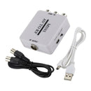 Composite A/V To RF Converter Compact RF Modulator AV to RF TV Signal Switch